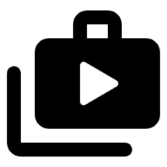 Shop Two Fill Icon from Rounded Fill - Material Pro Set