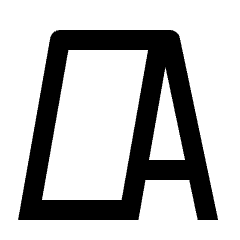 Standing Sign Icon from Outlined Line - Streamline Material Set