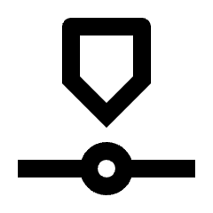 Timeline Roadmap Horizontal Icon from Outlined Line - Streamline Material Set
