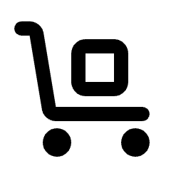 Trolley Icon from Rounded Line - Streamline Material Set