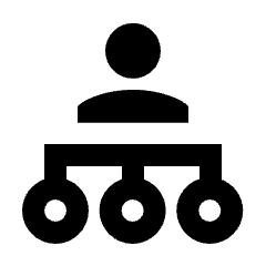 Work Organization Icon from Sharp Line - Streamline Material Set