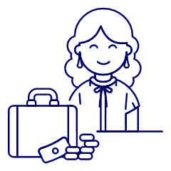 Briefcase Deal 5 Illustration from UX Line Set