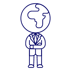 Global Business 2 1 Illustration from UX Line Set