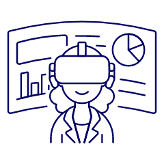 Vr Presentation 1 4 Illustration from UX Line Set