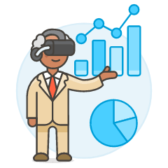 Vr Presentation 2 2 Illustration from UX Colors Set