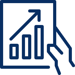 Business Chart 2 Icon from Cyber Line Set