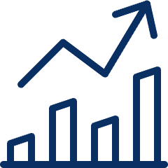 Business Chart 3 Icon from Cyber Line Set