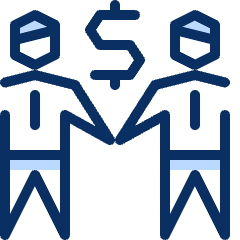 Business Deal Icon from Cyber Duotone Set