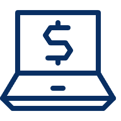 Business Laptop 4 Icon from Cyber Line Set