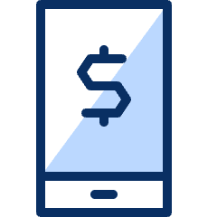 Business Mobile 1 Icon from Cyber Duotone Set