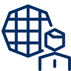 Business Network Icon from Cyber Line Set