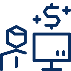 Business PC 1 Icon from Cyber Line Set