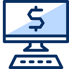 Business PC 2 Icon from Cyber Duotone Set