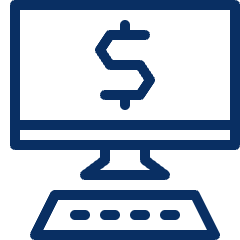 Business PC 2 Icon from Cyber Line Set