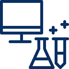 Business Science Lab Icon from Cyber Line Set
