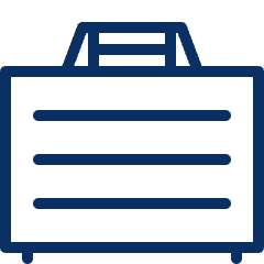 Business Suitcase 3 Icon from Cyber Line Set