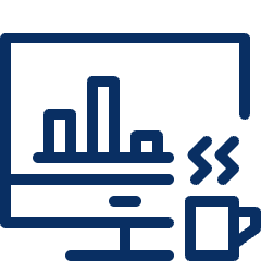 Business Work Station 2 Icon from Cyber Line Set