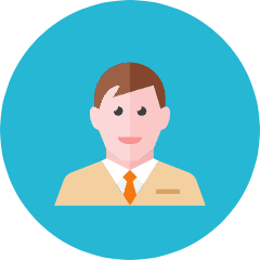 Businessman 2 Icon from Kameleon Colors Set