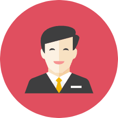 Businessman 4 Icon from Kameleon Colors Set