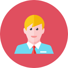 Businessman 5 Icon from Kameleon Colors Set