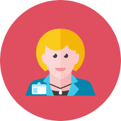 Businesswoman 2 Icon from Kameleon Colors Set