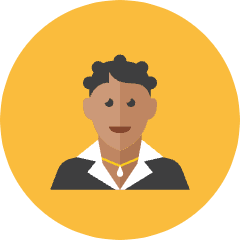 Businesswoman 5 Icon from Kameleon Colors Set