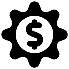 Cash Toggle Icon from Ultimate Bold Set
