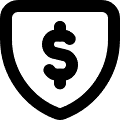 Security Shield Icon from Micro Line Set