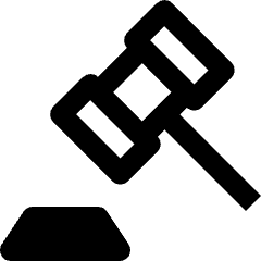 Law Hammer Icon from Nova Line Icons Set