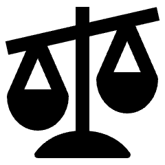 Scale Tilted Icon from Nova Solid Set