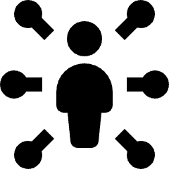 User Network Icon from Nova Solid Set