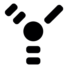 Cable Split 1 Icon from Ultimate Bold Set