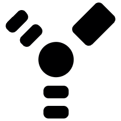 Cable Split Icon from Ultimate Bold Set