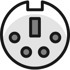 Power Adapter Icon from Ultimate Colors Set