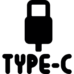 Usb Type C Icon from Ultimate Bold Set