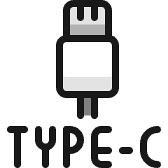 Usb Type C Icon from Ultimate Colors Set