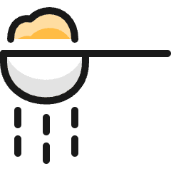 Cake Sifter Icon from Ultimate Colors Set