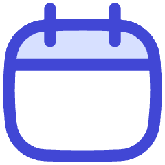 Blank Calendar Icon from Flex Duo Set