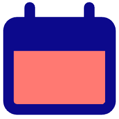 Blank Calendar Icon from Core Pop Set