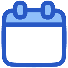 Blank Calendar Icon from Plump Duo Set