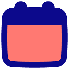 Blank Calendar Icon from Plump Pop Set