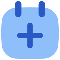 Calendar Add Icon from Flex Flat Set