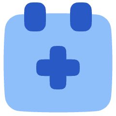 Calendar Add Icon from Plump Flat Set