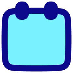 Calendar Blank Solo Icon from Plump Pop Set