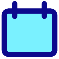 Calendar Blank Solo Icon from Core Pop Set
