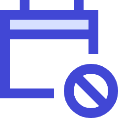 Calendar Block Icon from Sharp Duo Set
