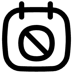 Calendar Block Icon from Flex Line Set