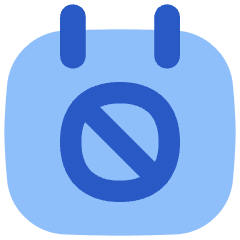 Calendar Block Icon from Flex Flat Set