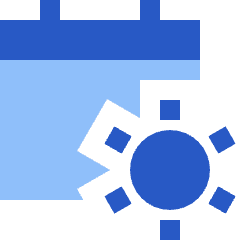 Calendar Date Day Early Icon from Sharp Flat Set
