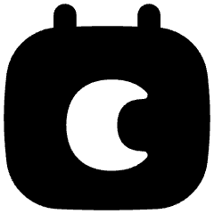 Calendar Date Night Late Icon from Flex Solid Set